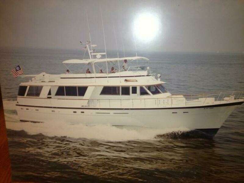 Summertime Lady 70ft Hatteras Yacht For Sale