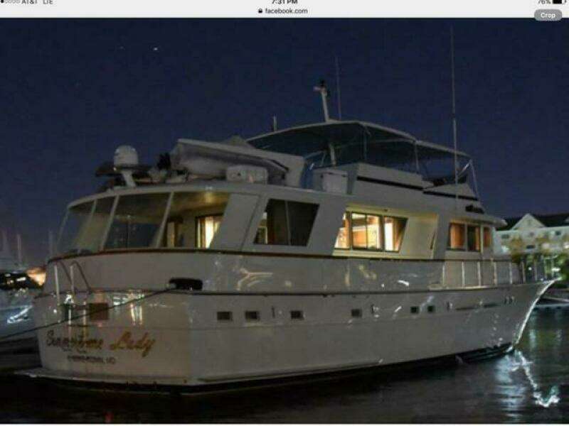 Summertime Lady 70ft Hatteras Yacht For Sale