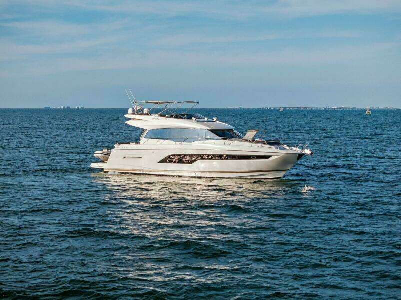 2019 63 Prestige Flybridge - RT Time - Profile