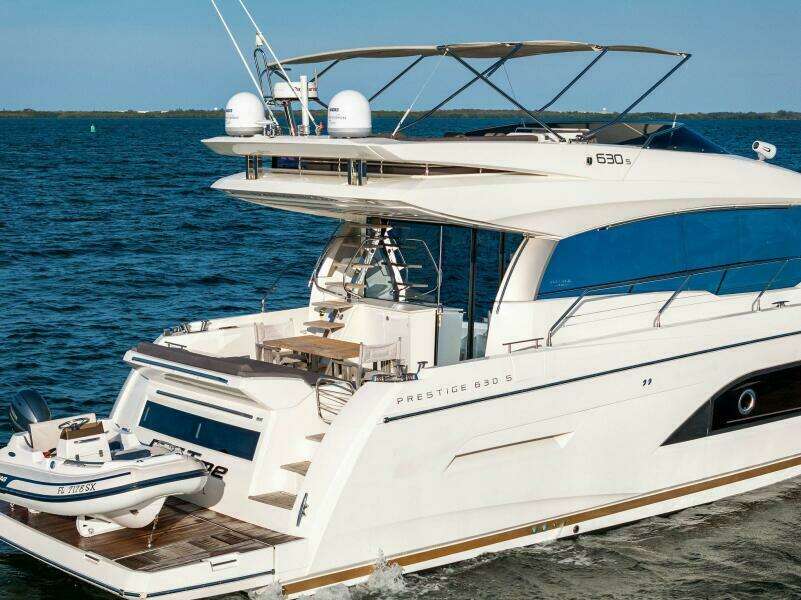 2019 63 Prestige Flybridge - RT Time - Profile
