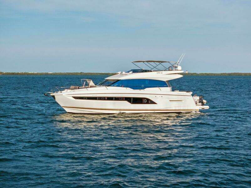 2019 63 Prestige Flybridge - RT Time - Profile