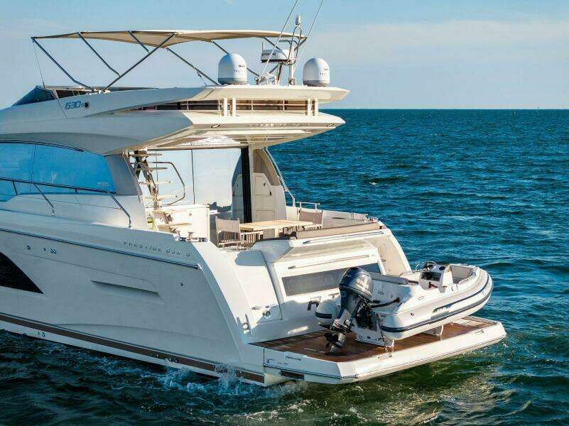 2019 63 Prestige Flybridge - RT Time - Profile