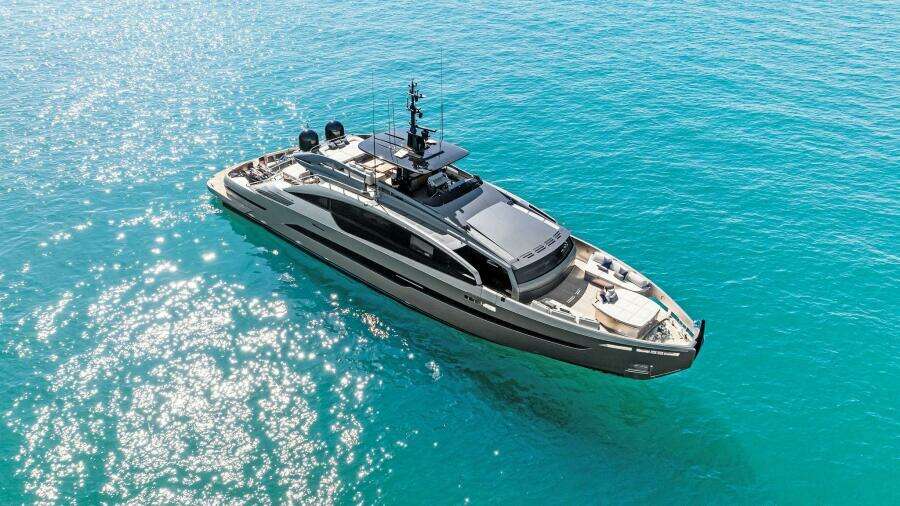 Caffeine 116ft Pershing Yacht For Sale