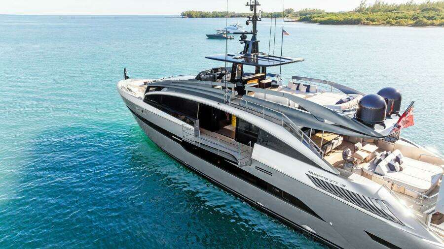Caffeine 116ft Pershing Yacht For Sale