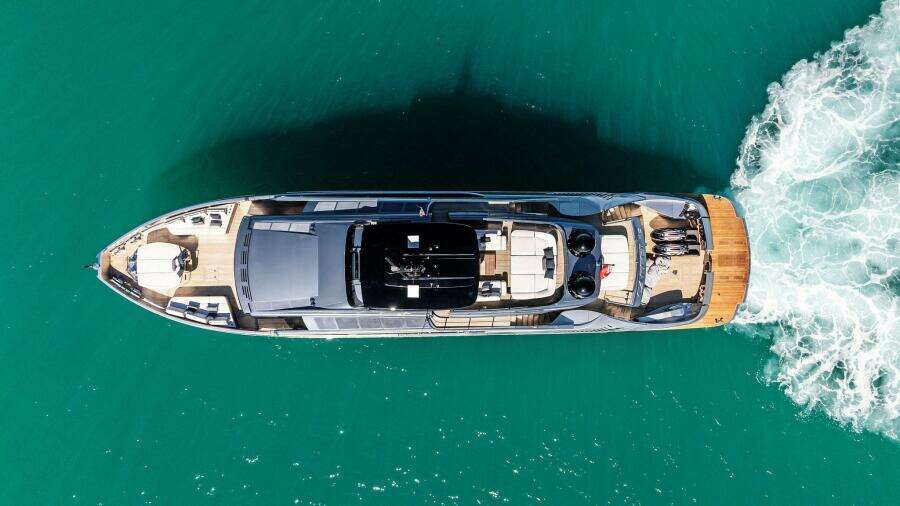 Caffeine 116ft Pershing Yacht For Sale