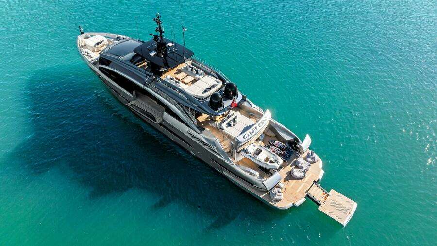 Caffeine 116ft Pershing Yacht For Sale
