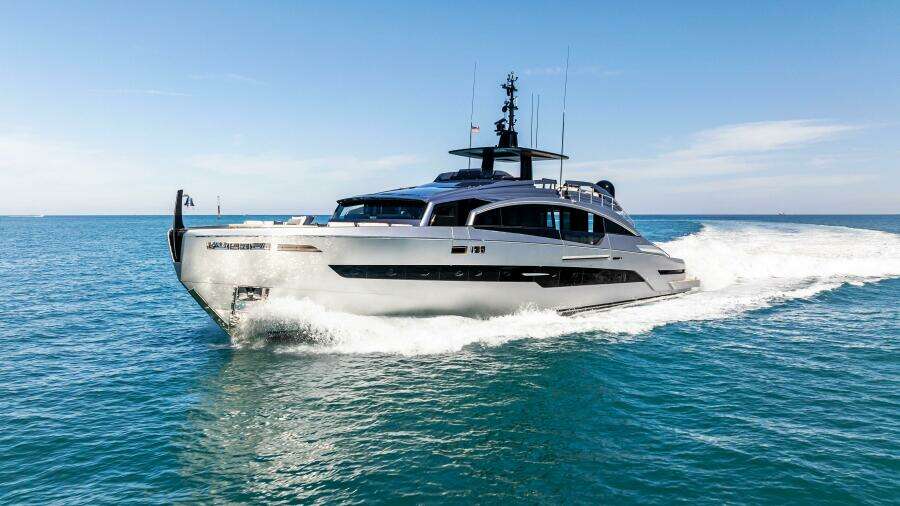 Caffeine 116ft Pershing Yacht For Sale