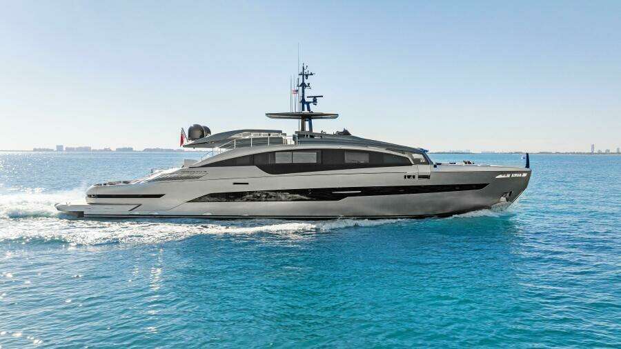 Caffeine 116ft Pershing Yacht For Sale