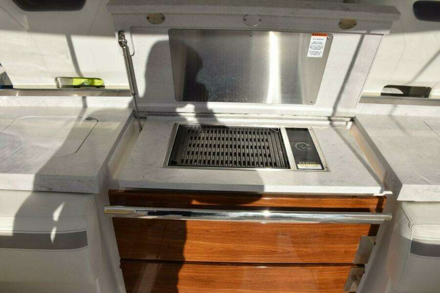 Outdoor Grill Station (never Used) On 2024 Tiara Yachts 38 LS