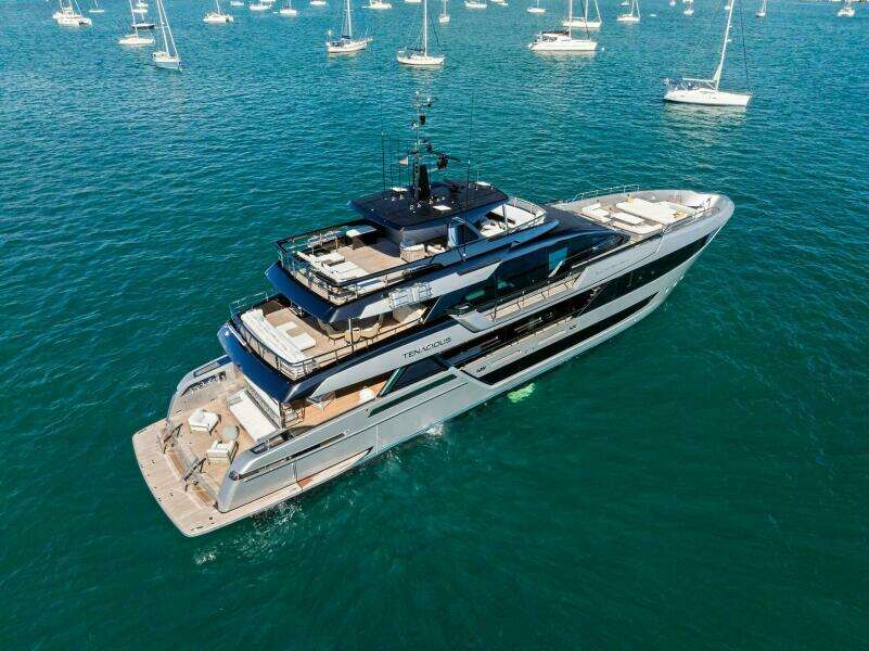 Tenacious 130ft Riva Yacht For Sale