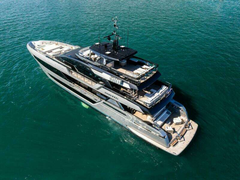 Tenacious 130ft Riva Yacht For Sale