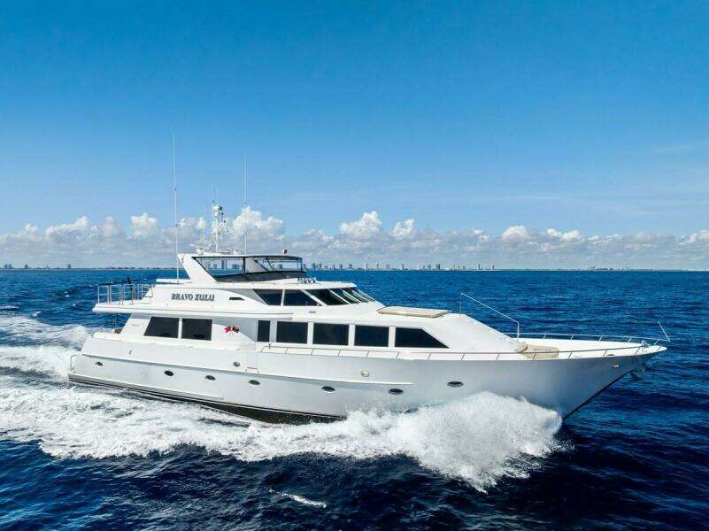 Bravo Zulu 92ft Westship Yacht For Sale