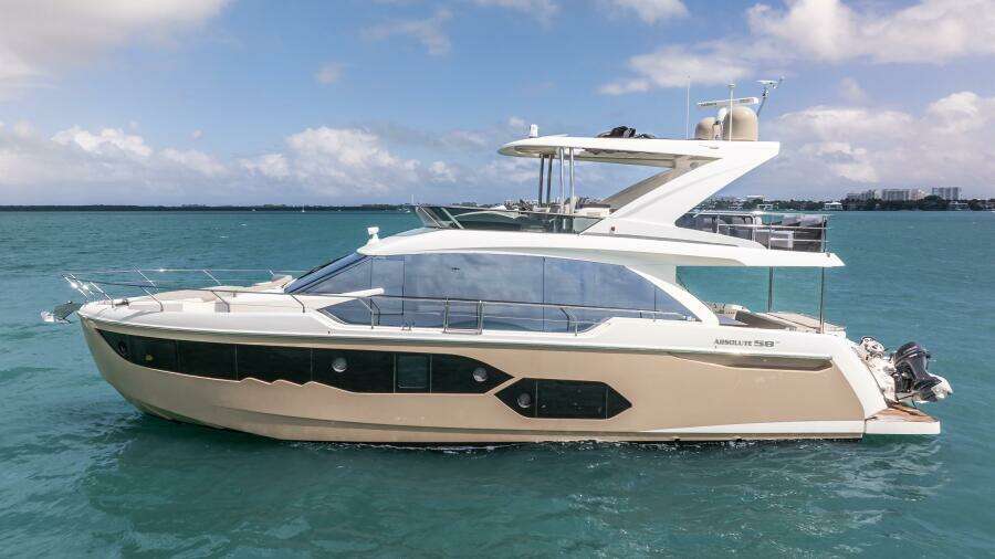 Triangle 58ft Absolute Yacht For Sale