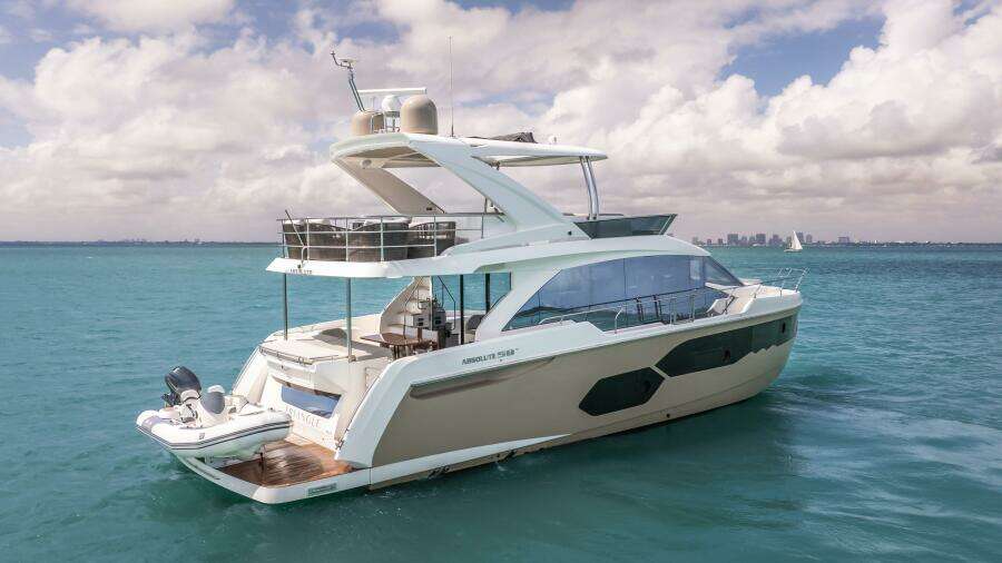 Triangle 58ft Absolute Yacht For Sale