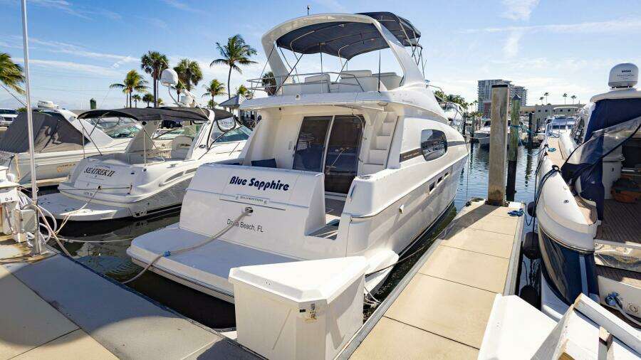 Blue Sapphire 41ft Silverton Yacht For Sale