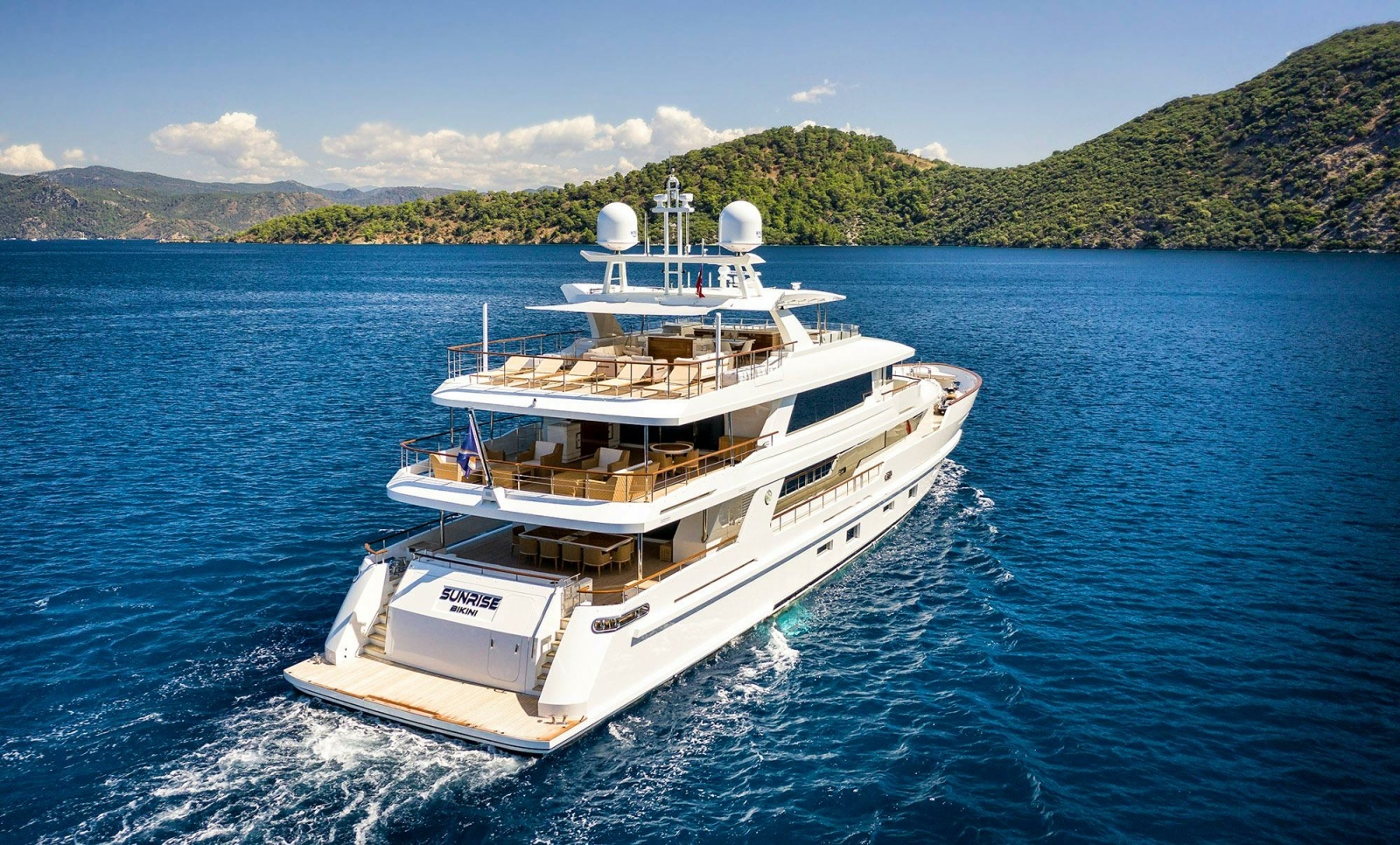 SUNRISE 141ft Yildiz Shipyard Yacht For Sale