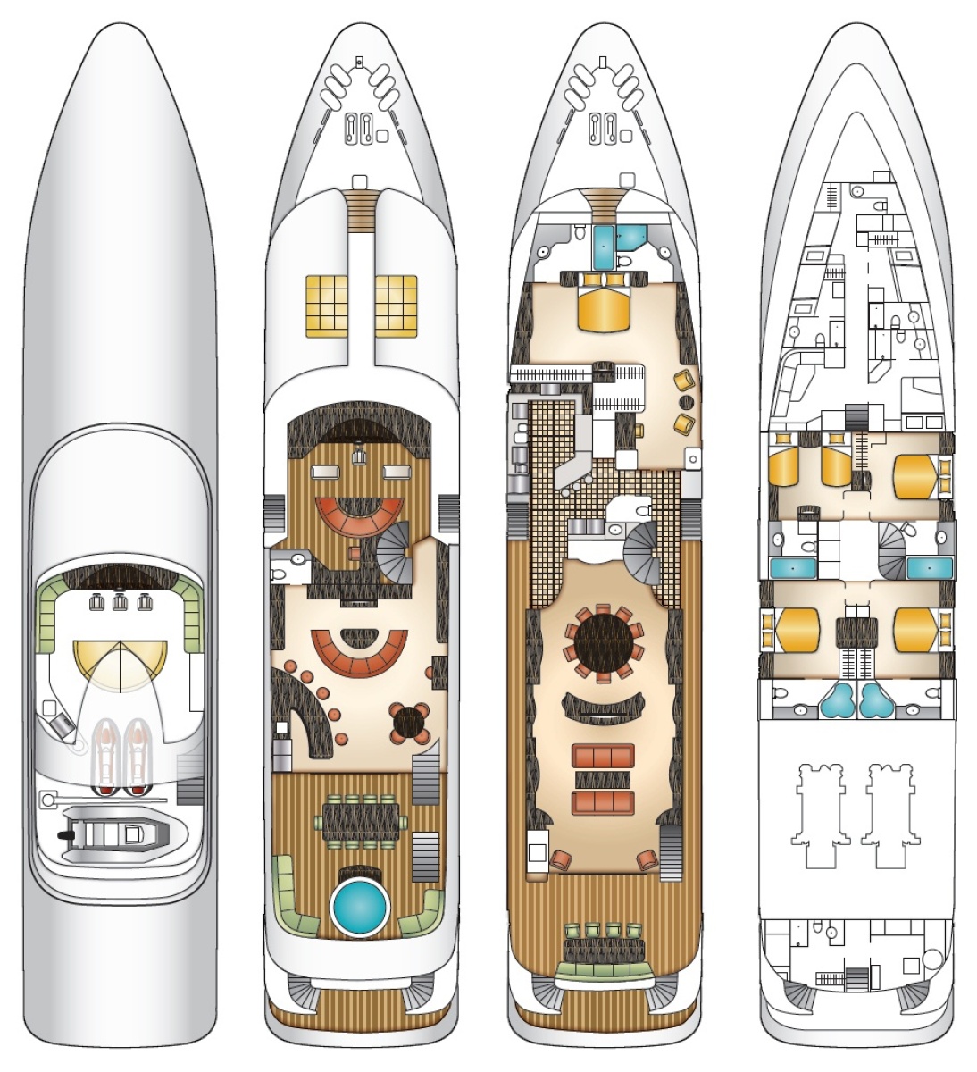 125' 2003 Cheoy Lee Tri-Deck