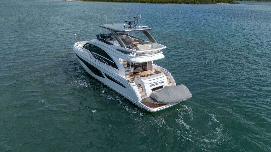 Making Time 62ft Princess Yacht For Sale