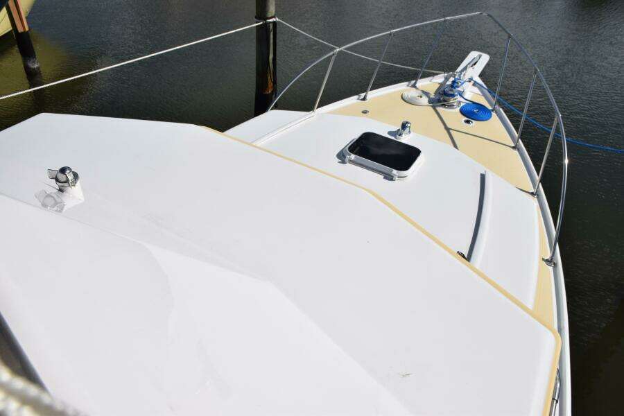 Bow View From Flybridge