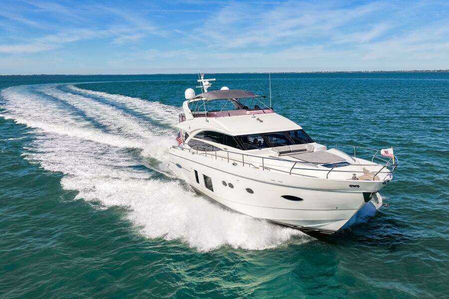 Fortunato 72ft Princess Yacht For Sale