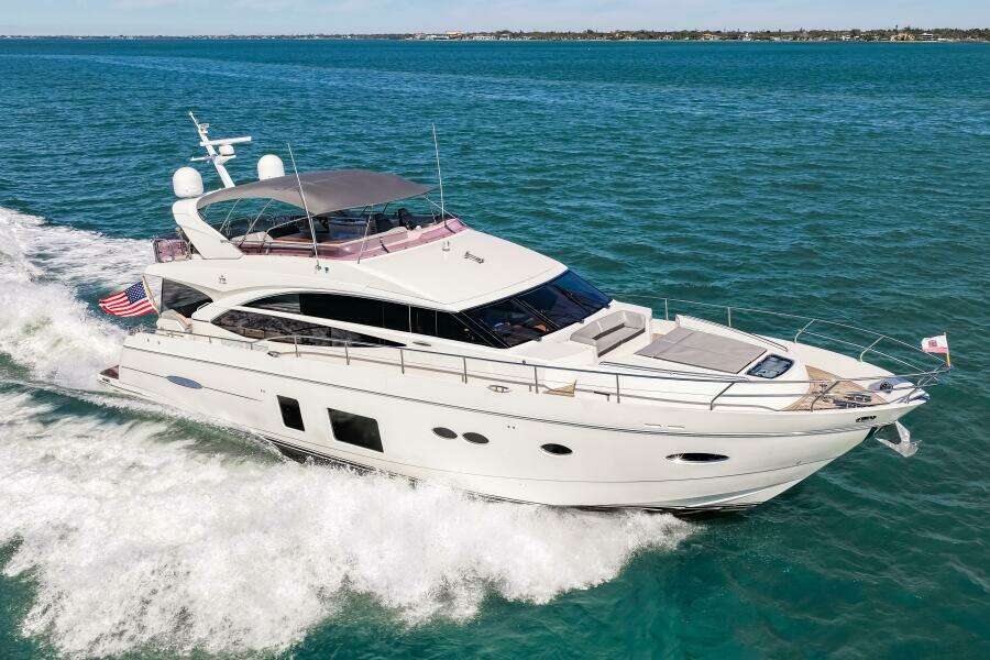 Fortunato 72ft Princess Yacht For Sale