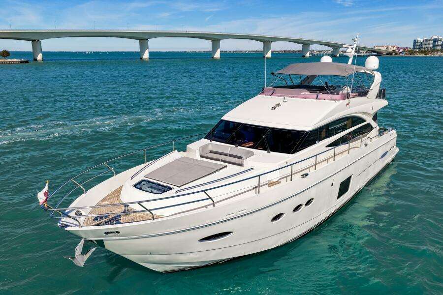 Fortunato 72ft Princess Yacht For Sale