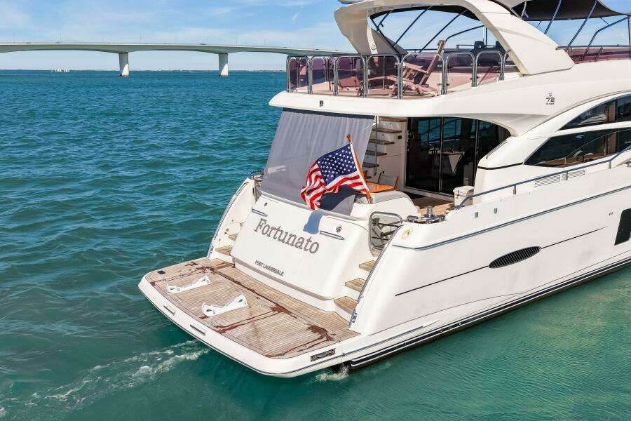 Fortunato 72ft Princess Yacht For Sale