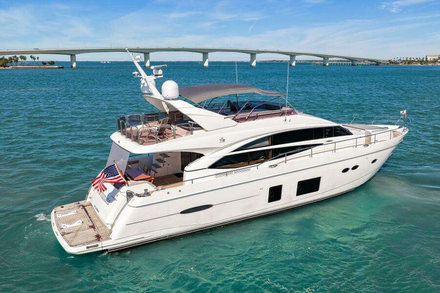 Fortunato 72ft Princess Yacht For Sale