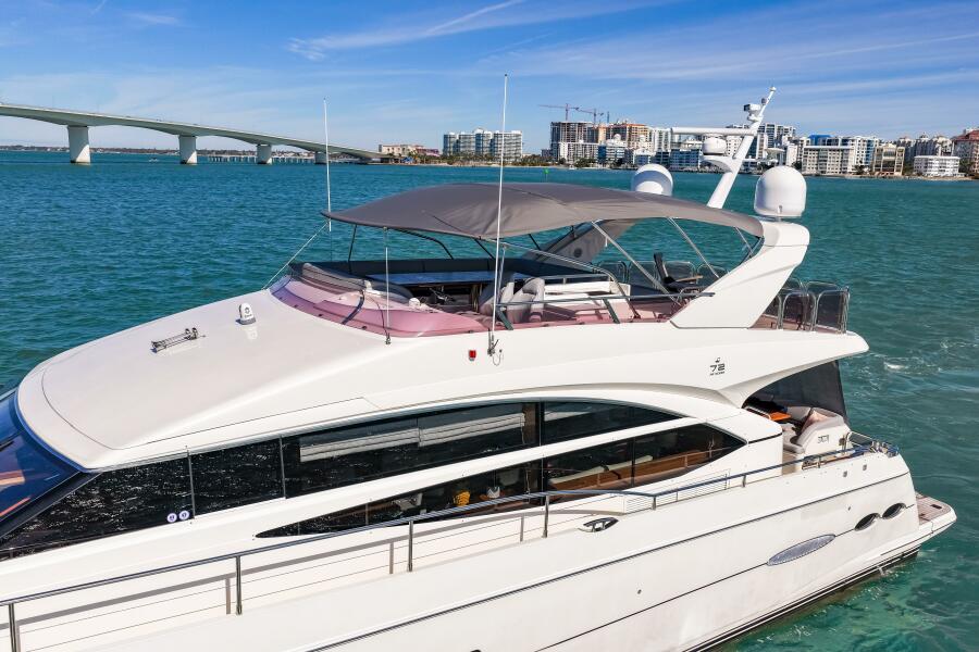 72' 2014 Princess Y72