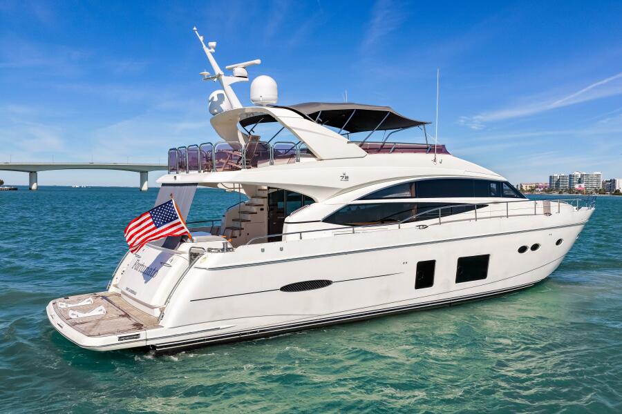 72' 2014 Princess Y72