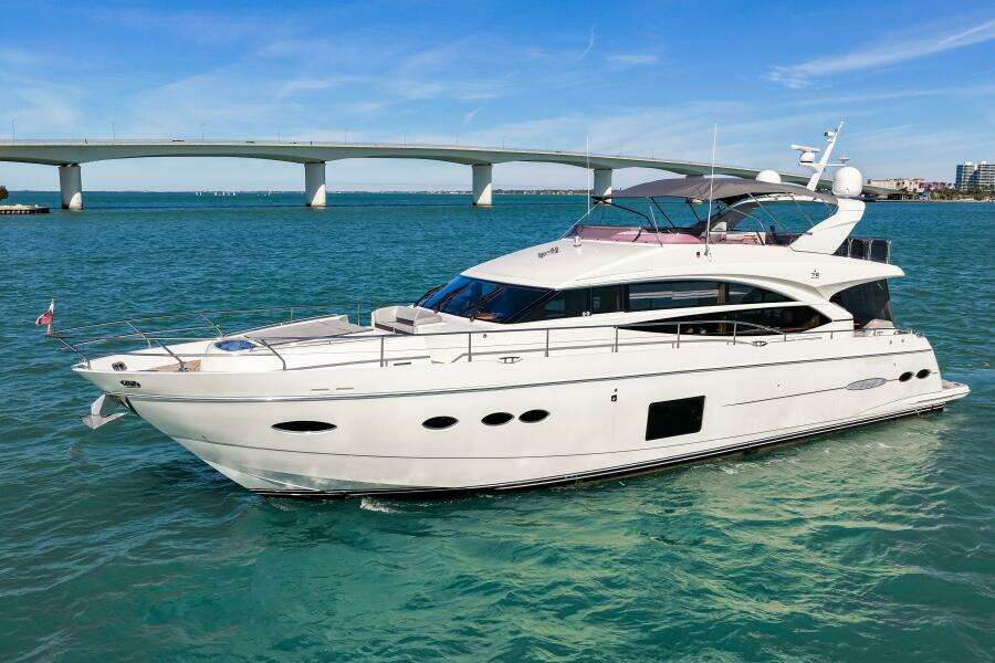 Fortunato 72ft Princess Yacht For Sale
