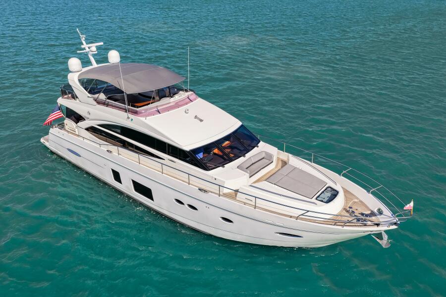 72' 2014 Princess Y72