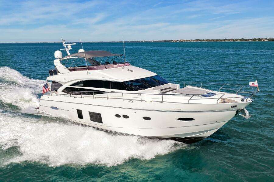 Fortunato 72ft Princess Yacht For Sale