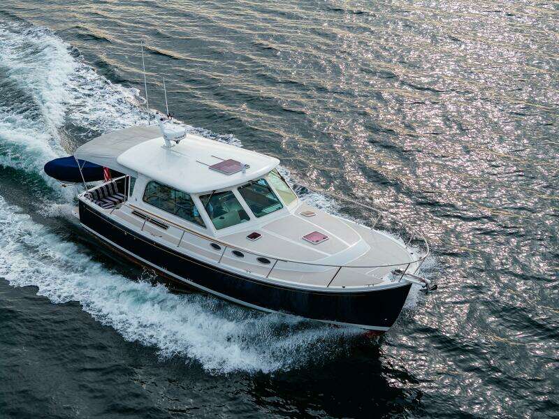 Big Blue 37ft Back Cove Yacht For Sale