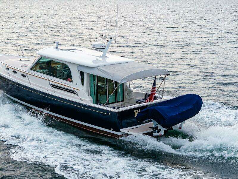 Big Blue 37ft Back Cove Yacht For Sale