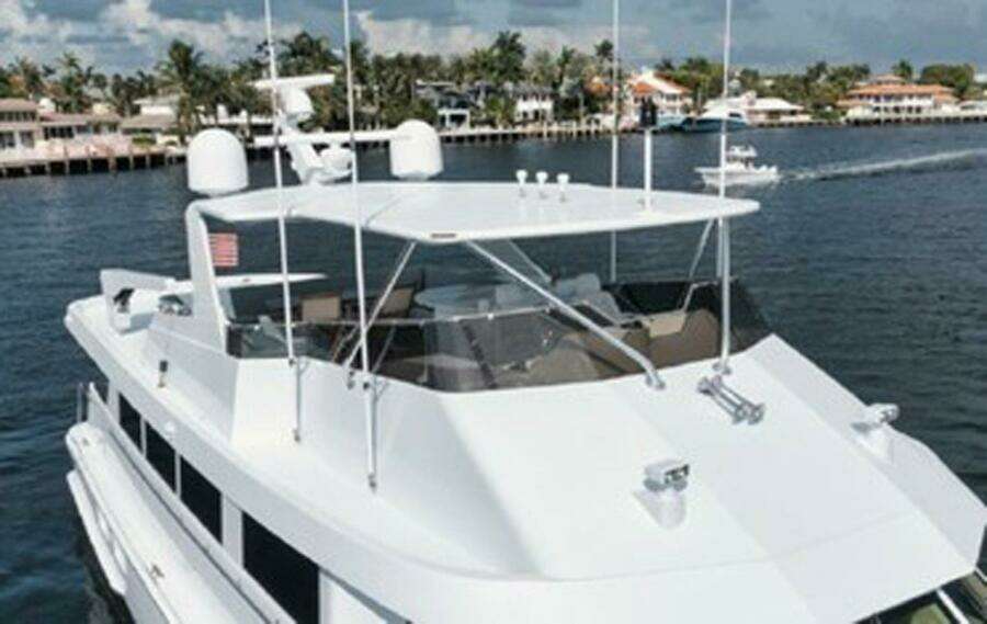 HATT S OFF 74ft Hatteras Yacht For Sale
