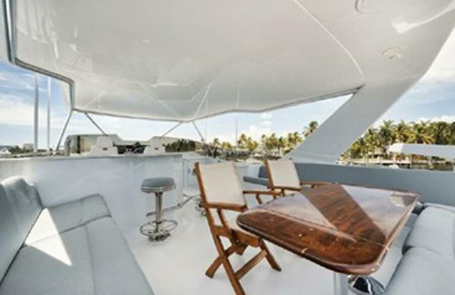 74' 1998 Hatteras 74 Cockpit Motoryacht