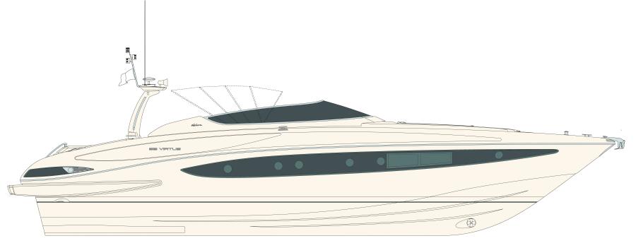 63' 2015 Riva 63 Virtus