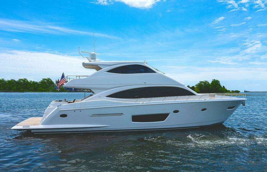 Viking 75 MIRAGE - Starboard Profile