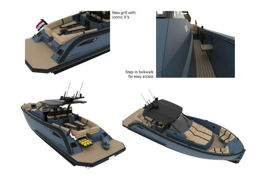 45ft Lekker Yacht For Sale