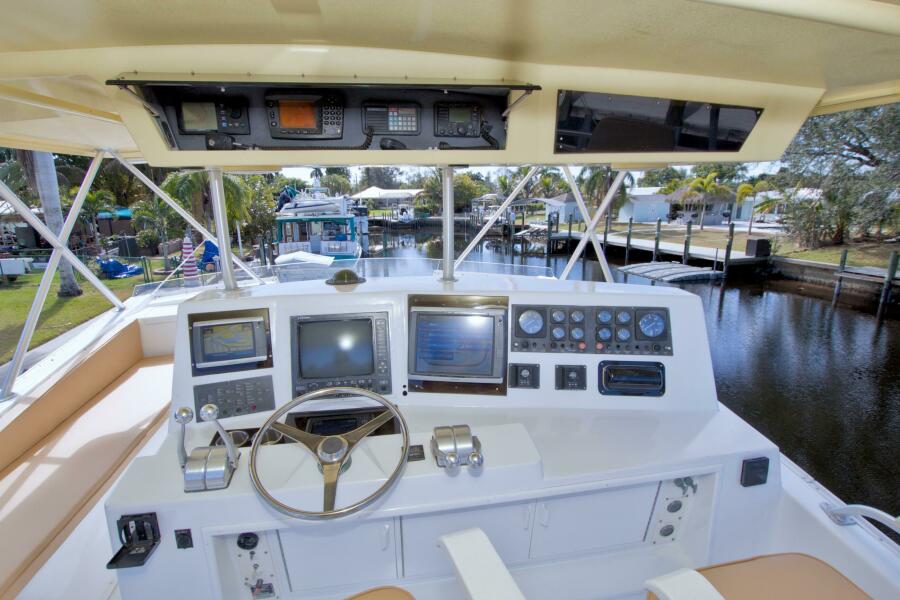 53' 1990 Viking 53 Convertible