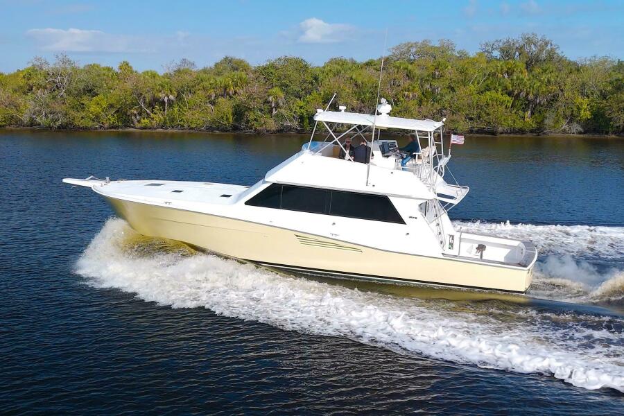 53' 1990 Viking 53 Convertible