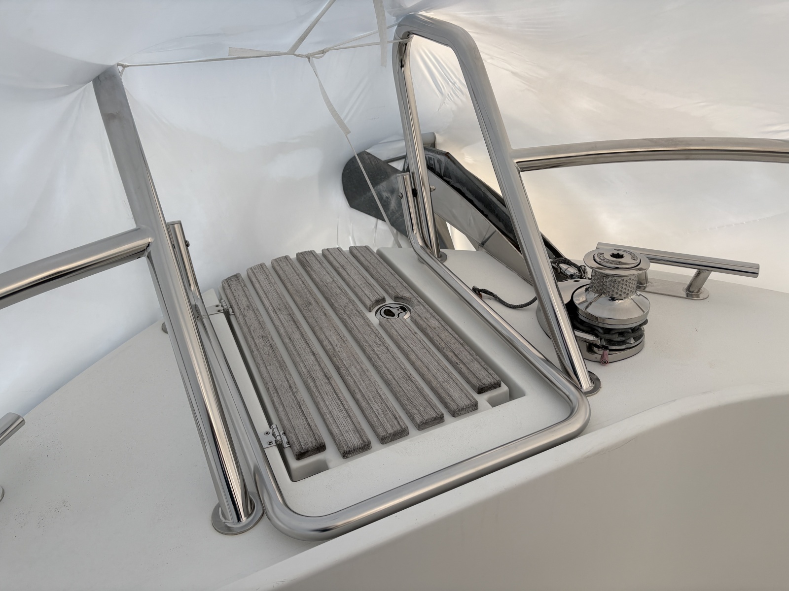 2021 Sargo 36 Explorer bow pulpit