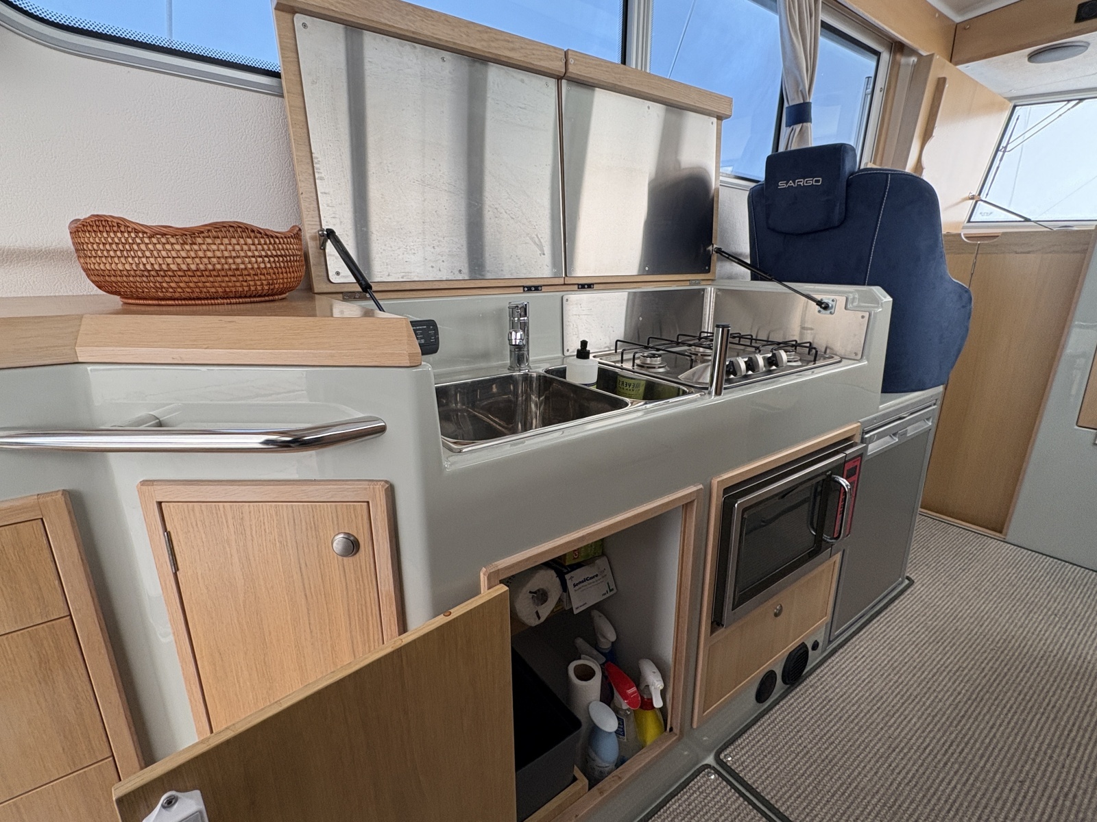 2021 Sargo 36 Explorer galley