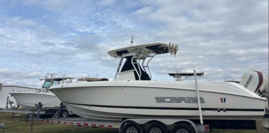 30' 2013 Center Console Scarab