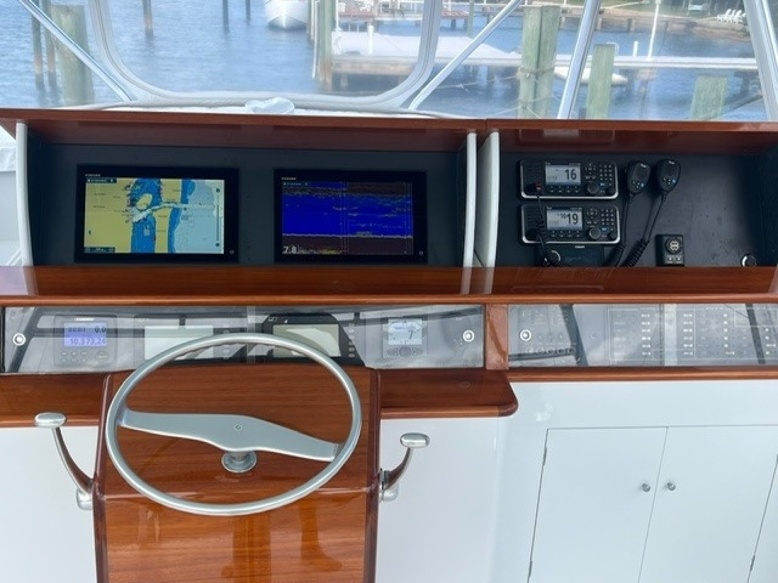 Rybovich 60 SIBONEY - Helm