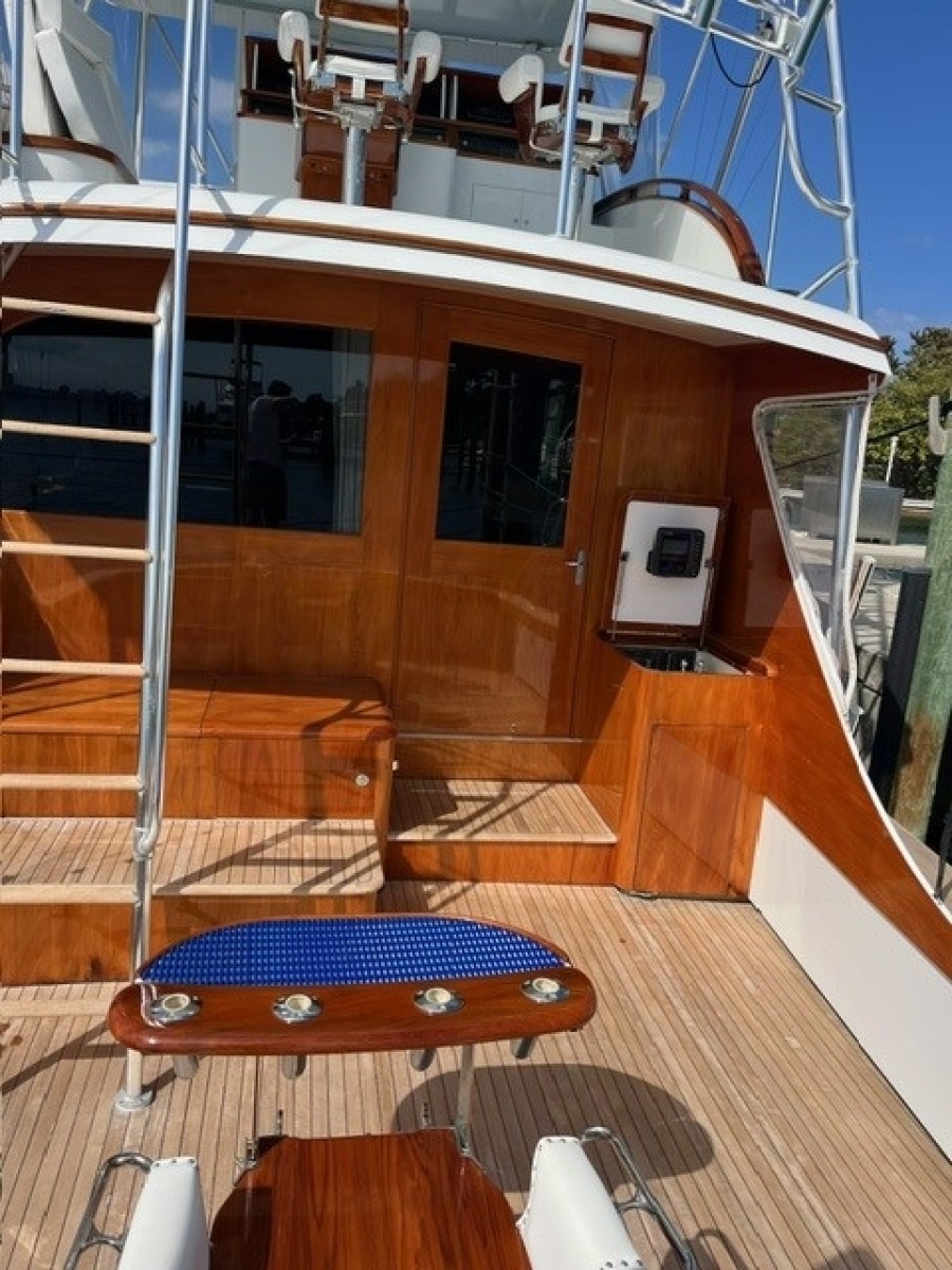 Rybovich 60 SIBONEY - Cockpit