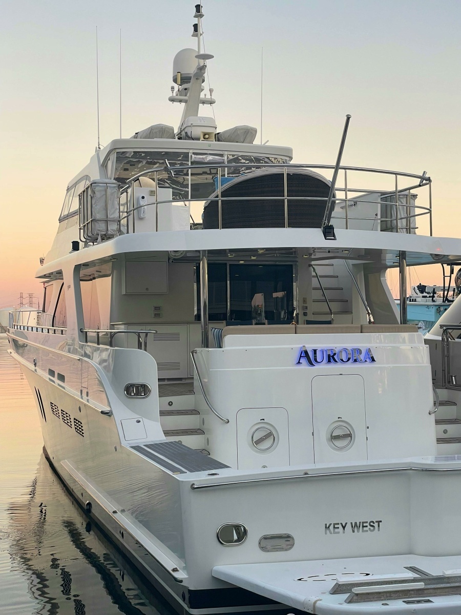 AURORA 84ft Cheoy Lee Yacht For Sale