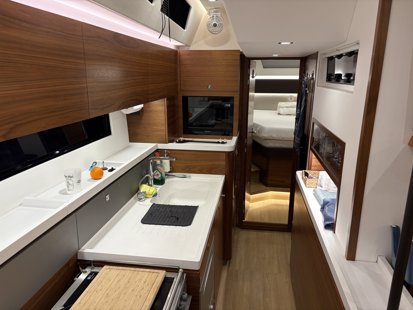 2023 Amel 50 REVIVER walkthrough galley