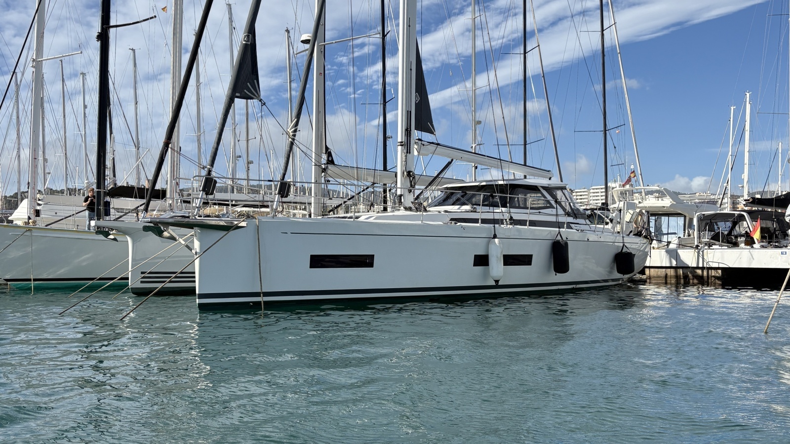 2023 Amel 50 REVIVER portside forward quarter